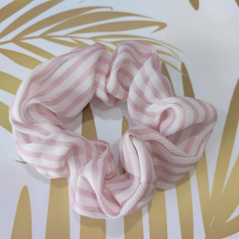 5PCS Minimally striped elastic headband hair accessory hair tie ponytail rope