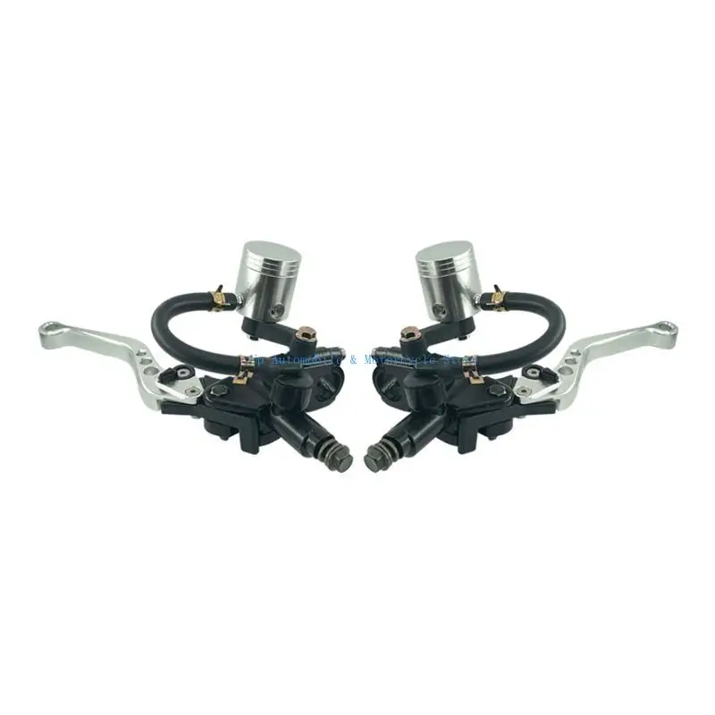 

270E 1 Pair 7/8" 22mm Motorcycle Brake Clutch Cylinder Reservoir Lever Oil Cup