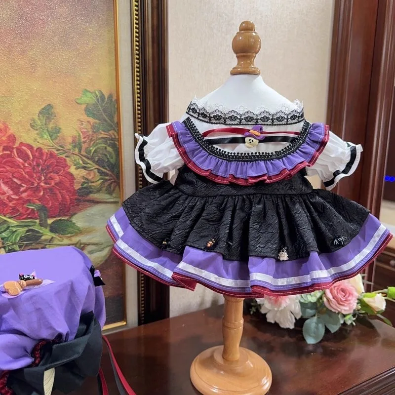 Mini vestido de muñeca de algodón de 20CM, ropa de muñeca de algodón de 10CM, 15CM y 40CM, ropa de muñeca Reborn de 55cm, envío gratis