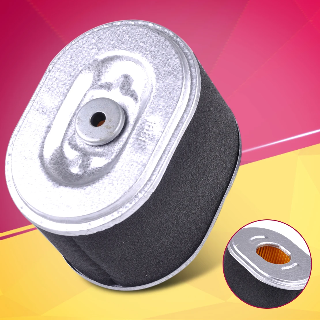 Letaosk Novos Acessórios de Substituição de Filtro de ar Apto para Honda Gx160 5.5hp Gx200 6.5hp Cortador de Grama 17210-ze1822