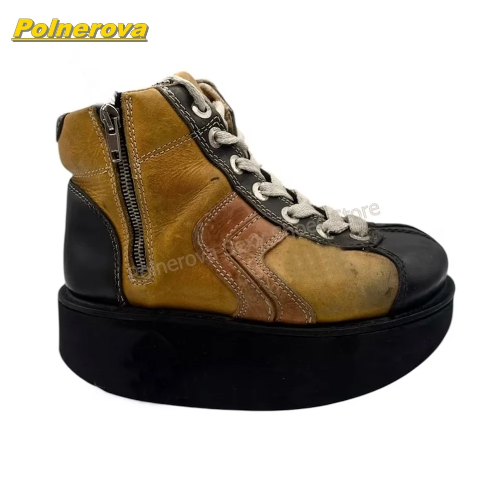 Women Vintage Color Block Plat – обзор и цена Street Fashion Vintage