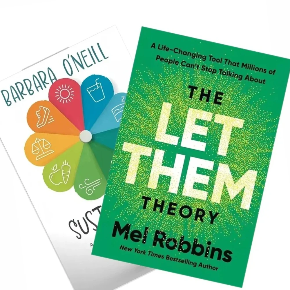 

4 Best Books The Let Them Theory/Sustain Me/Money Psychology/Atomic Habits/Self management Enhancement Books