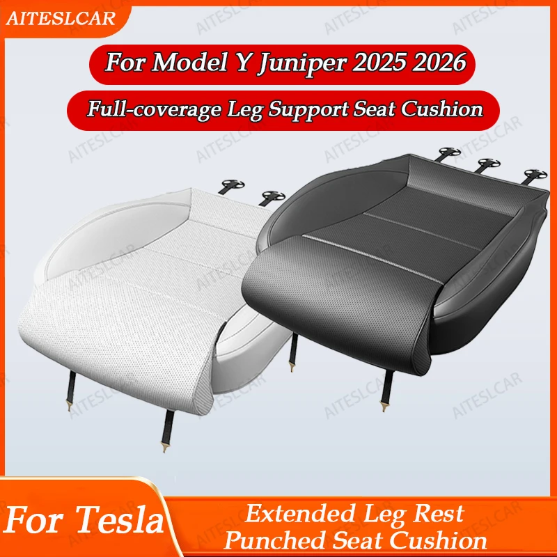 

AITESLCA For Tesla Model 3Y New Y Juniper Leg Support Extension Seat Cover Memory Foam Extender Cushion Car Interior Accessories