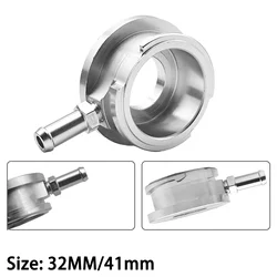 New Aluminium 41mm or 32mm Car Silver Radiator Filler Neck ID Billet Weld-On Radiator Hose Connector Filler Neck Flange Adapter