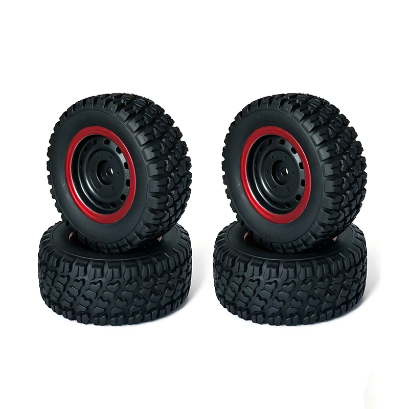 

RC Off-road Car Tires 12mm Hex for 1/14 1/16 JJRC C8805 Q130 SCY 16101 MJX 14301 14302 Wltoys14001 HBX 2105A 16889 Upgrade Parts