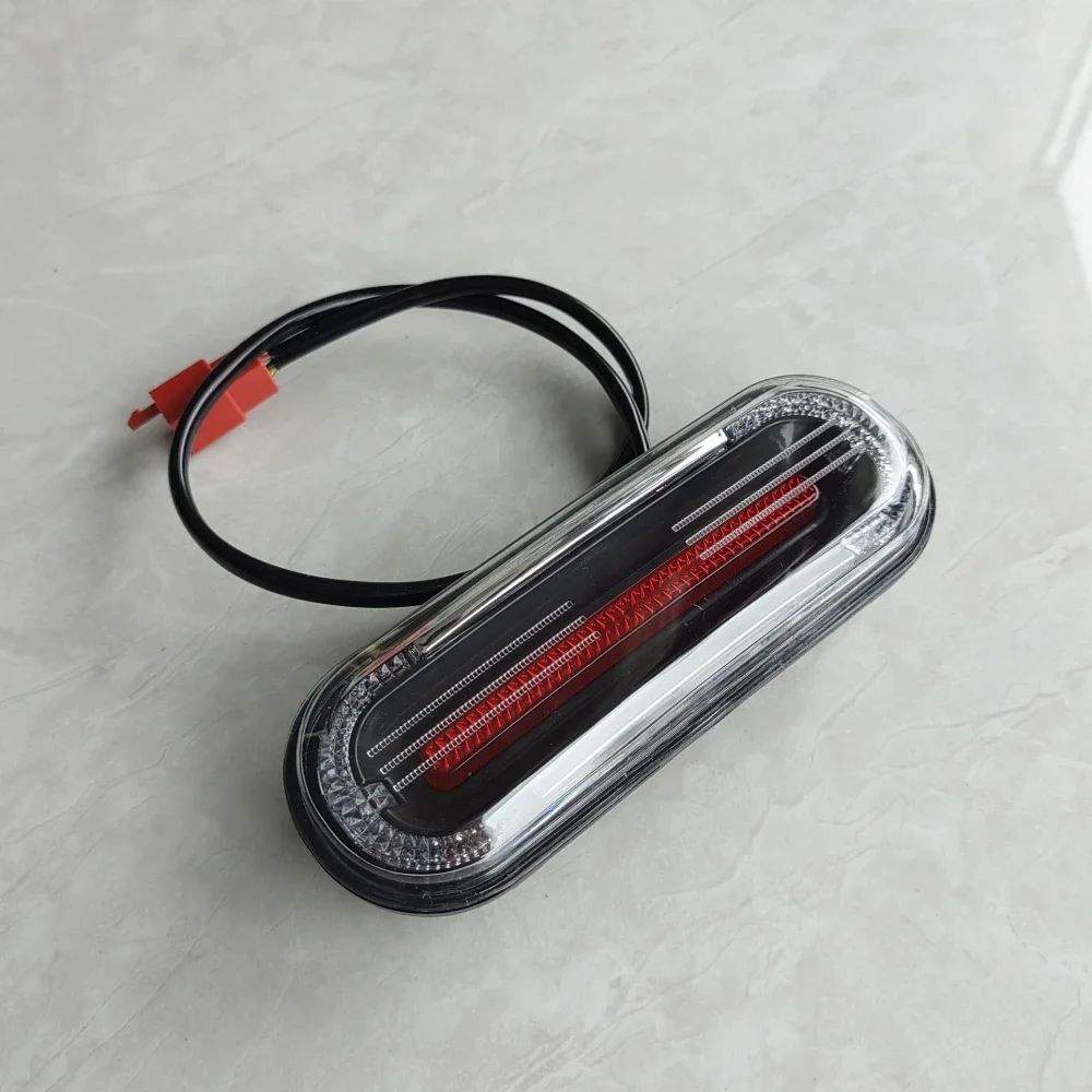 1Pc Motorcycle LED Tail Light 12V ATV Ebike Rear Headlight Moto Taillight Position Brake Turn Signal Spare Parts view 3