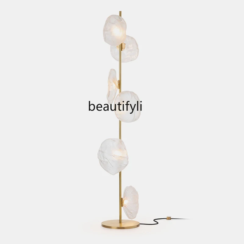 

Design Floor Lamp Living Room Sofa Side Corner Ambience Light Light Luxury Smart Bedroom Vertical Lamp