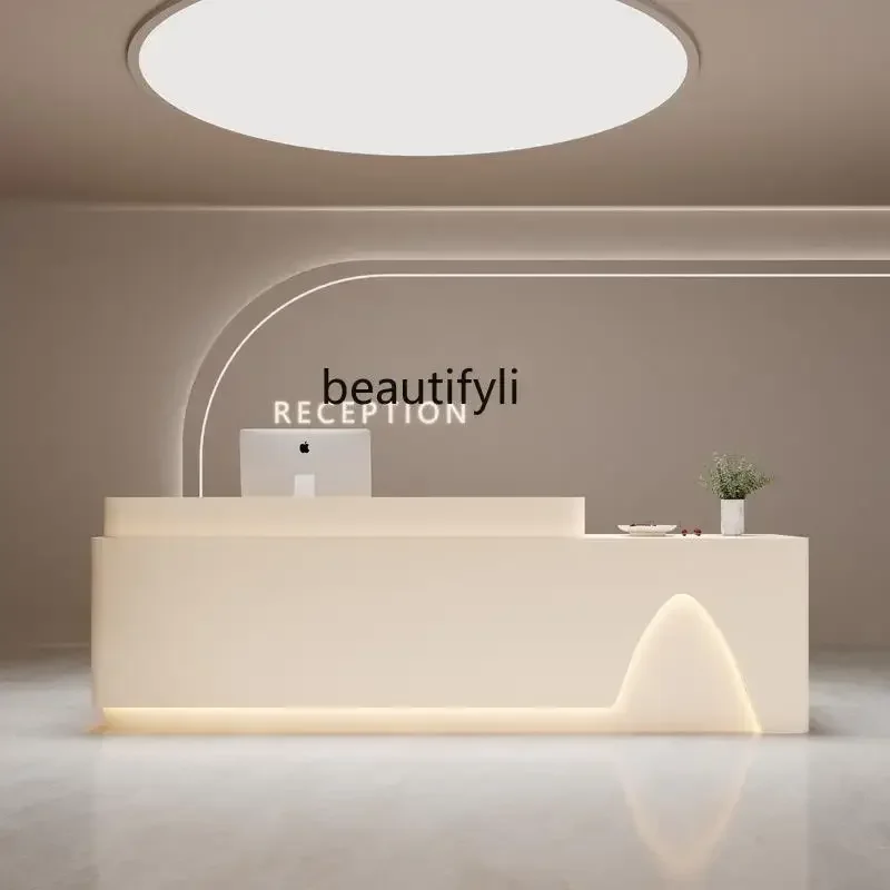 C Beauty salon, paint, cashier, reception desk, clothing store, medical beauty, yoga studio, oral dentistry, front desk