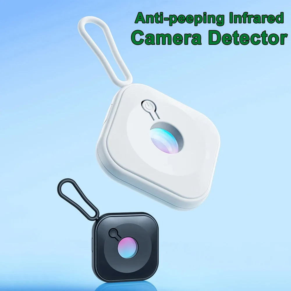 Anti Candid Detector for Hidden Camera Portable Pinhole Hidden Lens Detect Security Gadget Professional Infrared Presence Sensor