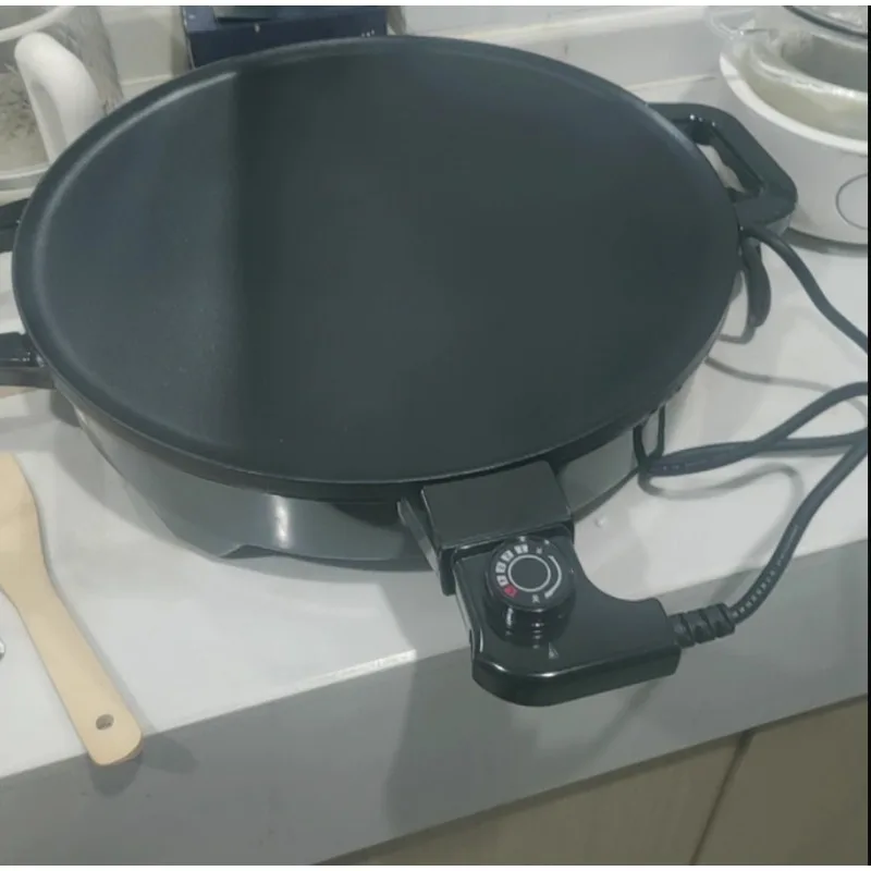 Circular Commercial Electric Frying Pan, Non Stick Electric Baking Pan