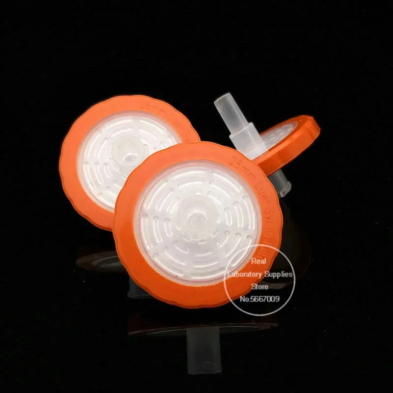 

Лабораторный одноразовый микропористый шприцевой фильтр OD13mm и OD25mm с гидрофобной мембраной фильтра PTFE, 100 шт./упаковка