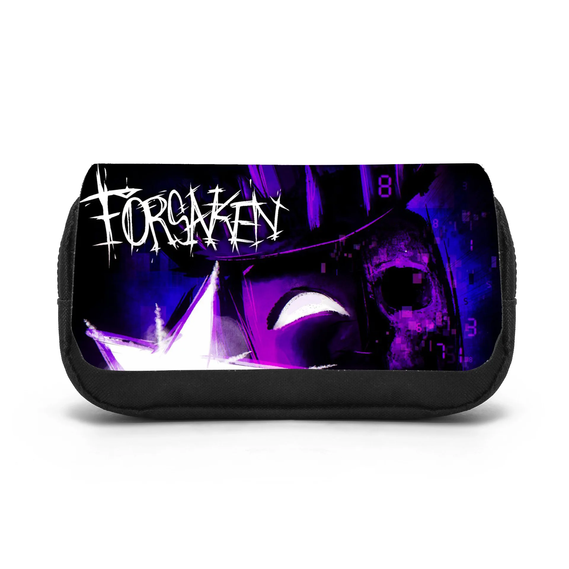 Forsaken Learn, Travel Large Capacity Stationery Organizer Bag  Double Layered Pencil Case Students Pen Bag Girl's Makeup Bag