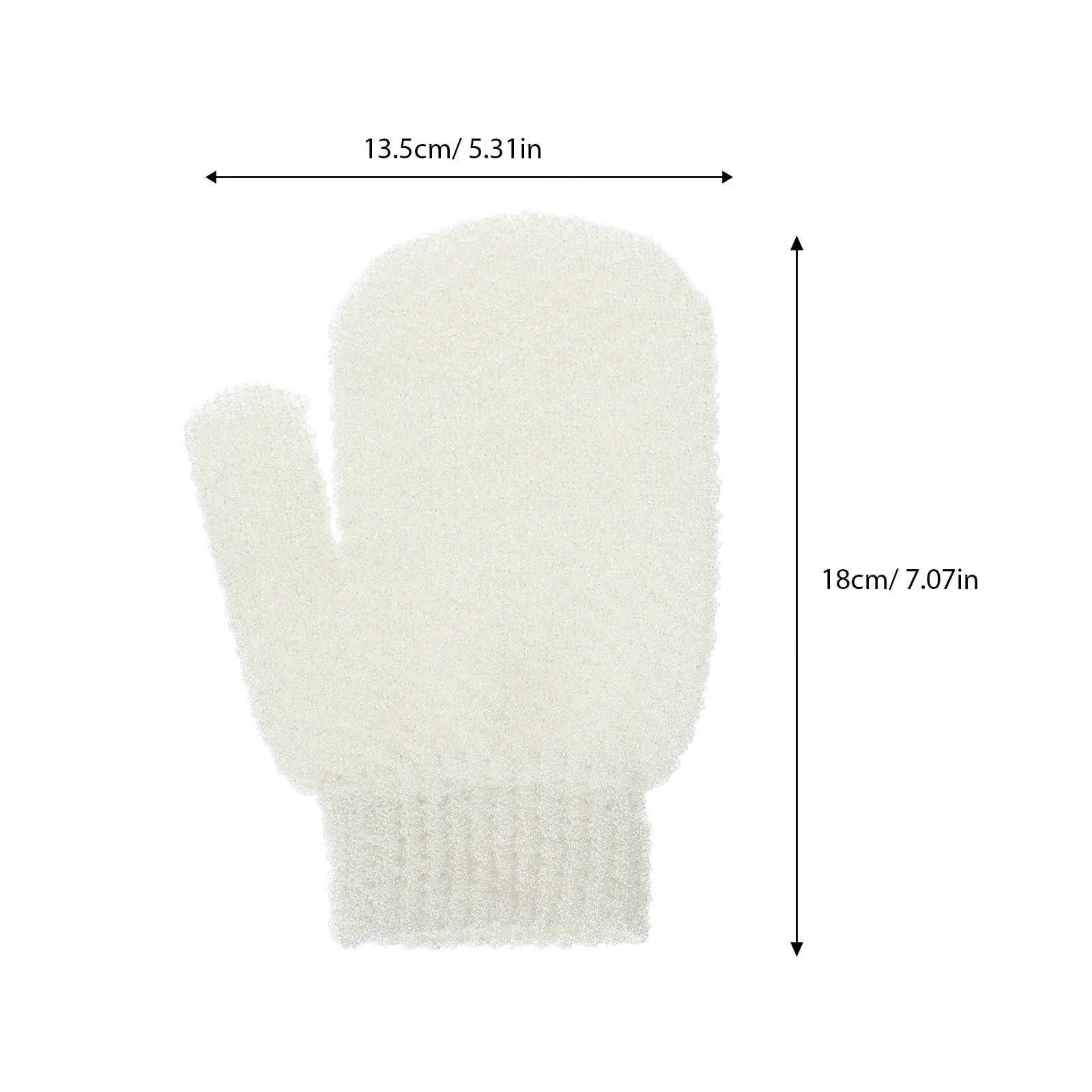 2 قطعة قفازات حمام التقشير الجسم تنظيف قفازات دش قفازات سبا تدليك الجلد تنظيف لوازم حمام ميت دش قفاز