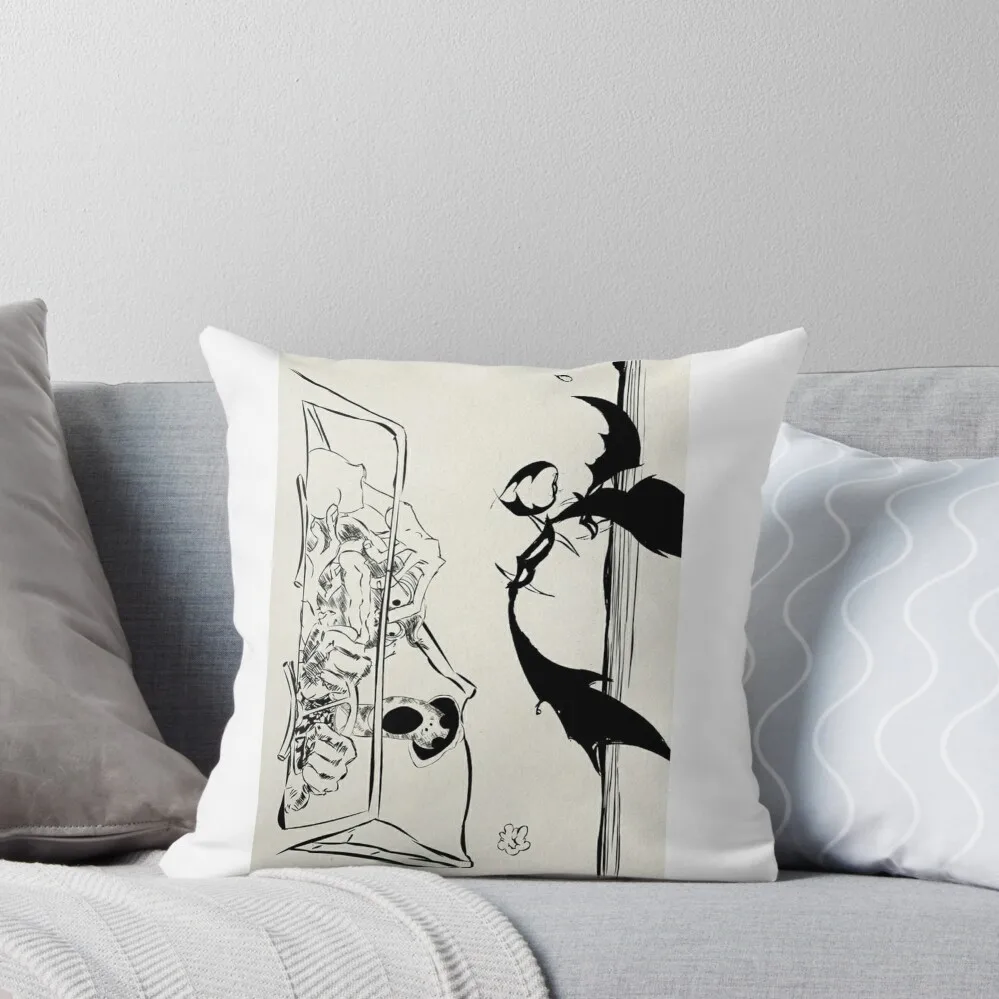 Fear and Loathing art - Ralph Steadman Throw Pillow Cushions For Sofa bed pillows sleeping pillows pillow