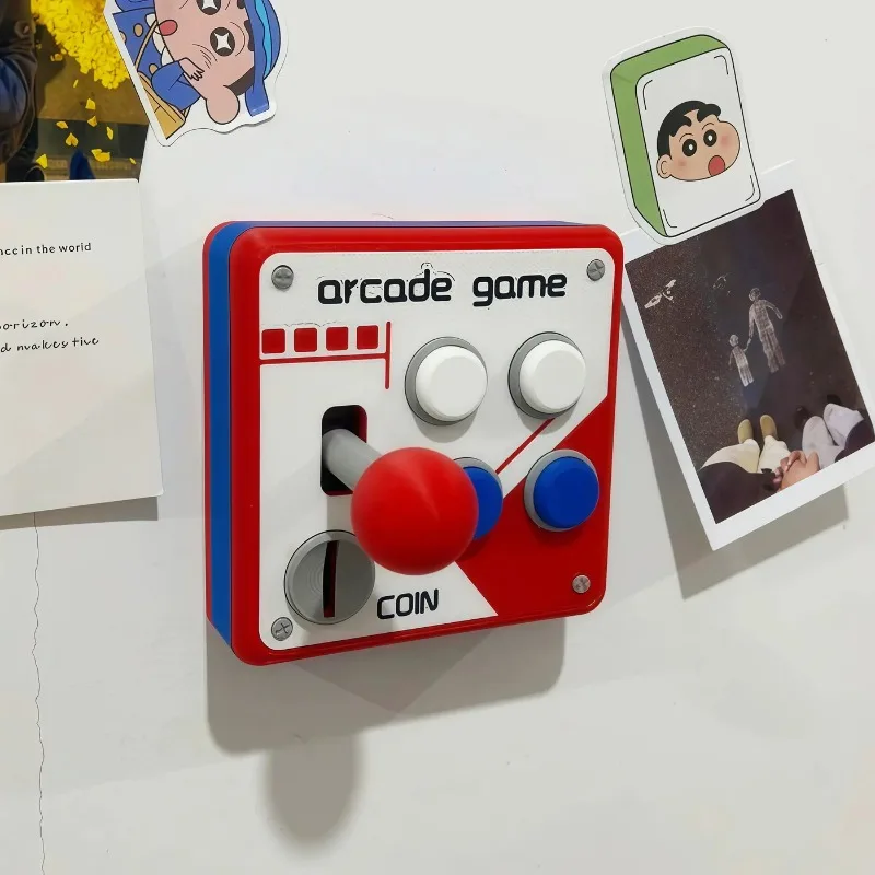 Kreative Arcade-Spiel Lichtschalterabdeckung Retro Gamer-Zimmer Dekoration Joystick Wandschalterplatte Wohndekor