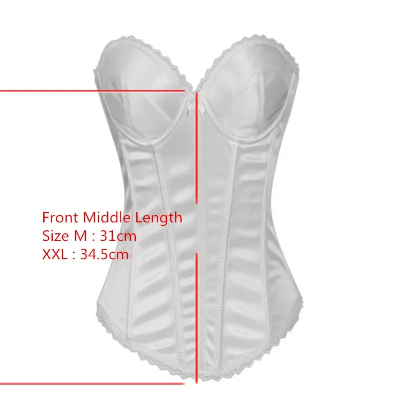 High Quality Adjustable Spaghetti Straps Body Shaperwear Black/White Lace Bridal Corsets Bra Bustiers For Wedding Plus Size