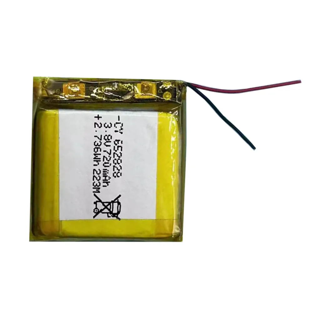 1-10pcs 3.7V 720mAh 632933 663030 673030 652828 603032 753031 Battery For Mitu Children's Smart Watch Reading Pen Toys 2 Wires