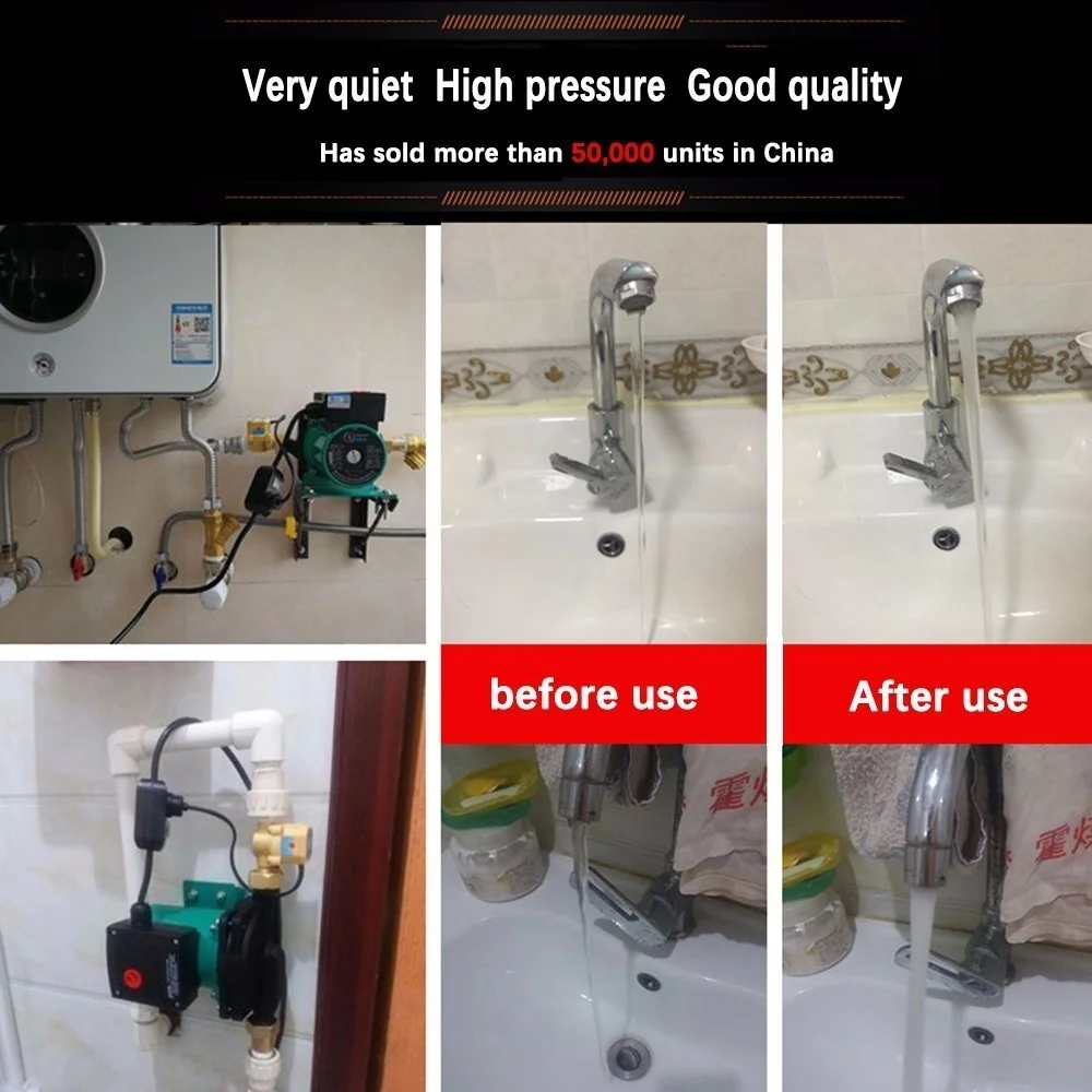 Imagem -02 - Bomba de Circulação de Água Quente Doméstica Bomba de Aquecimento Central ar Condicionado Aquecedor Ultra Silencioso 320w