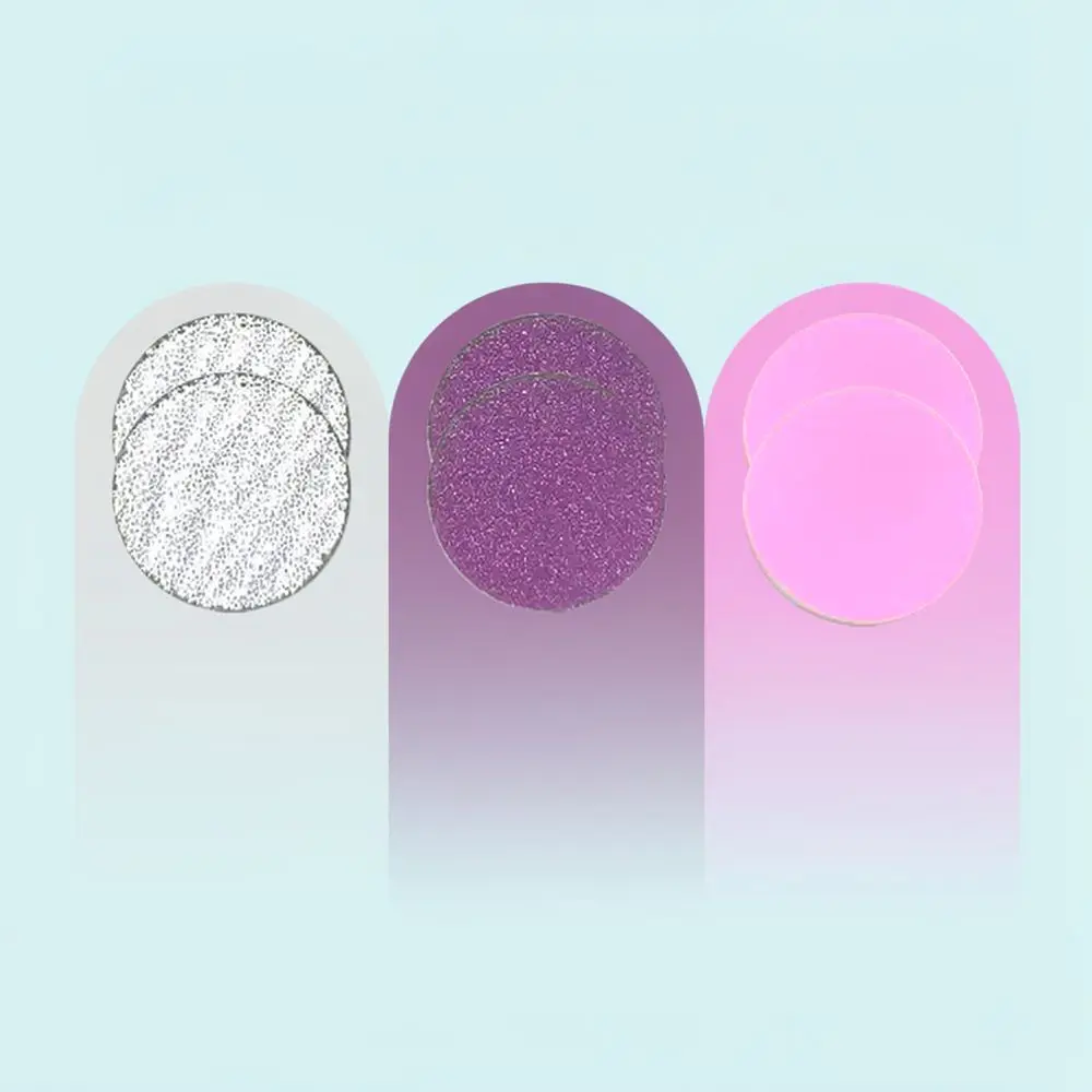 Nail Art Sanding Pads Set Professional Manicure Pedicure Tools For Dead Skin Removal Foot Callus Polishing Grinding Discs
