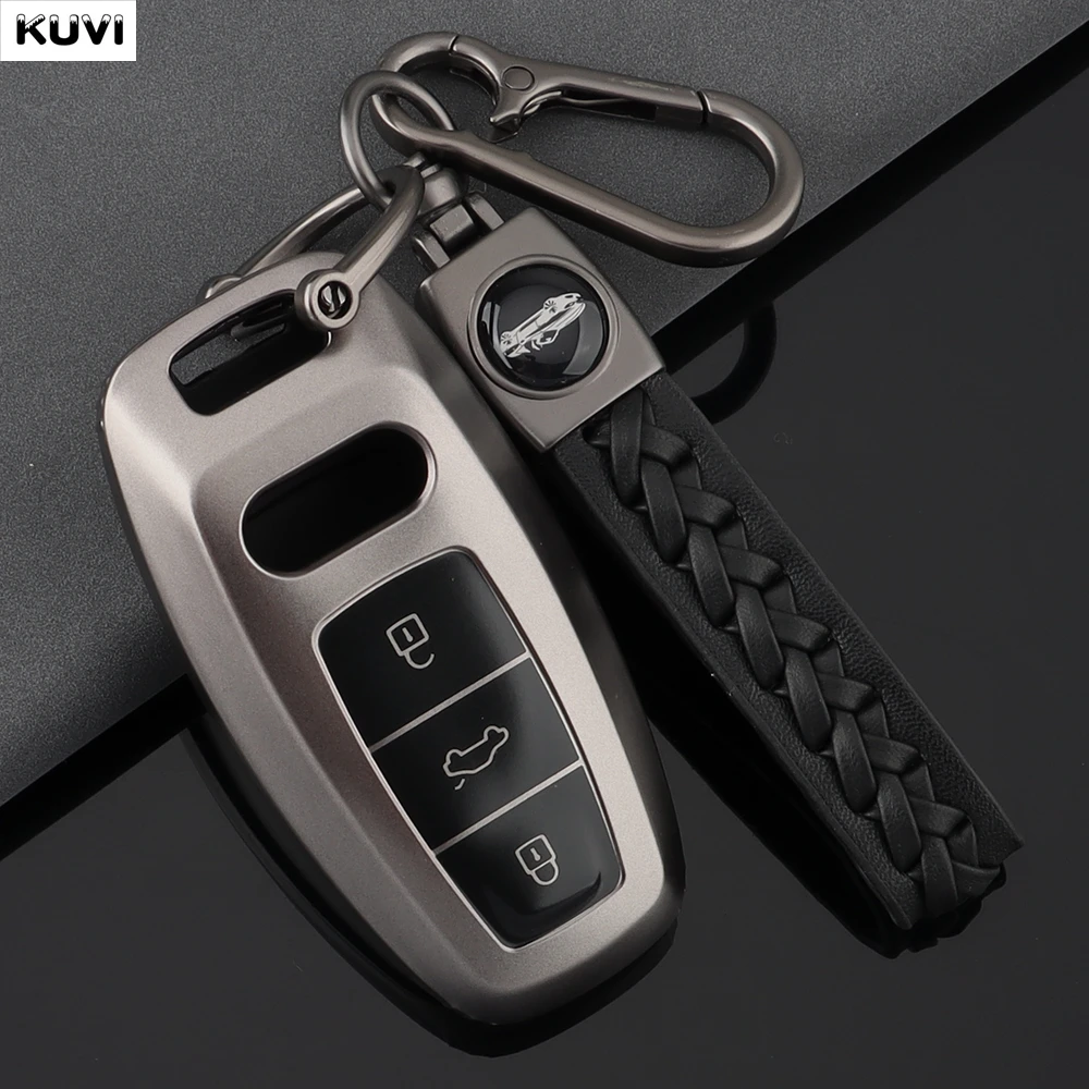 TPU Smart-Key-Hülle für Audi A3 A4 B9 A6 C8 A7 S7 4K A8 D5 S8 Q7 Q8 SQ8 E-tron 2018 2019 2020 2021 2022 2023