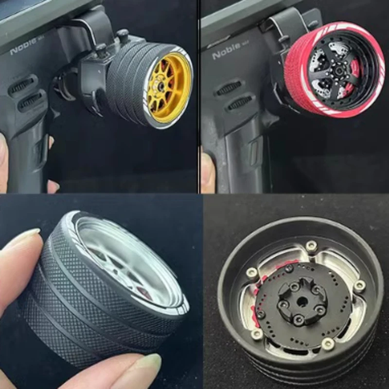 

RC metal handwheel For RC off-road vehicle climbing vehicle Fusi NB4 RC disassembly and assembly compatible with futaba Sanhe