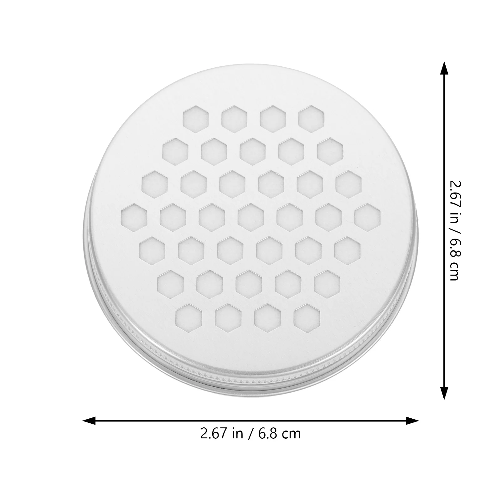 

10pcs Aluminum Aroma Diffuser Box Hollow Screw Lid For Essential Oil Storage Air Freshener Decor Scent Training Holder Dog