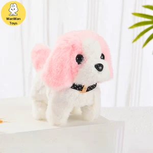 لعبة محاكاة جرو قطيفة كهربائية ، دمية ، المسترد الذهبي ، بيشون ، فريز ، ، يمكن أن ينبح ، يركض ، يتأرجح ، هدية الأليفة أعلى 8 مبيعات قرية القطيفة - رقم 6