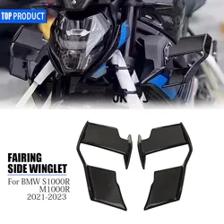 Motorcycle Fairing Winglet For BMW S1000R M1000R 2021 2022 2023 S 1000 R Windshield Wing Fairing Front Aerodynamic Spoiler New