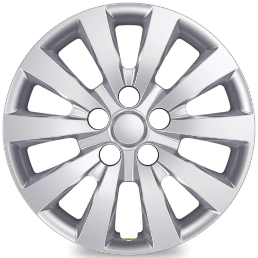 

4-Pack Hubcaps Compatible with Nissan Leaf 2011-2025 Sentra 2013-2019 16 inch 16" Steel Wheel Wheel Covers Skins Snap On Tire C