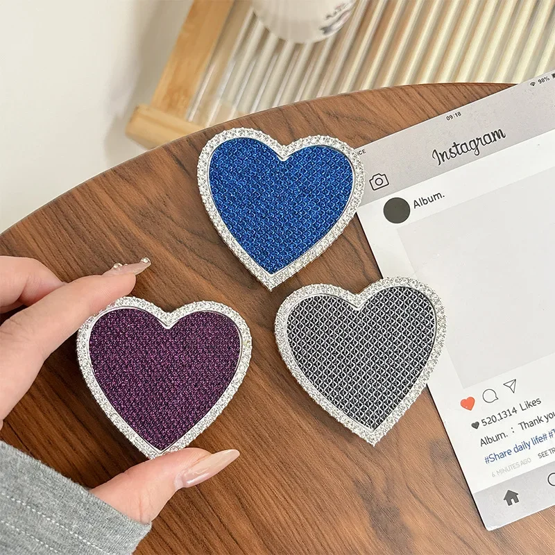 

INS корейский горный хрусталь Love Heart Griptok универсальный Smart Tok ленивый кронштейн для iPhone держатель кольцо на палец подставка ручка Tok