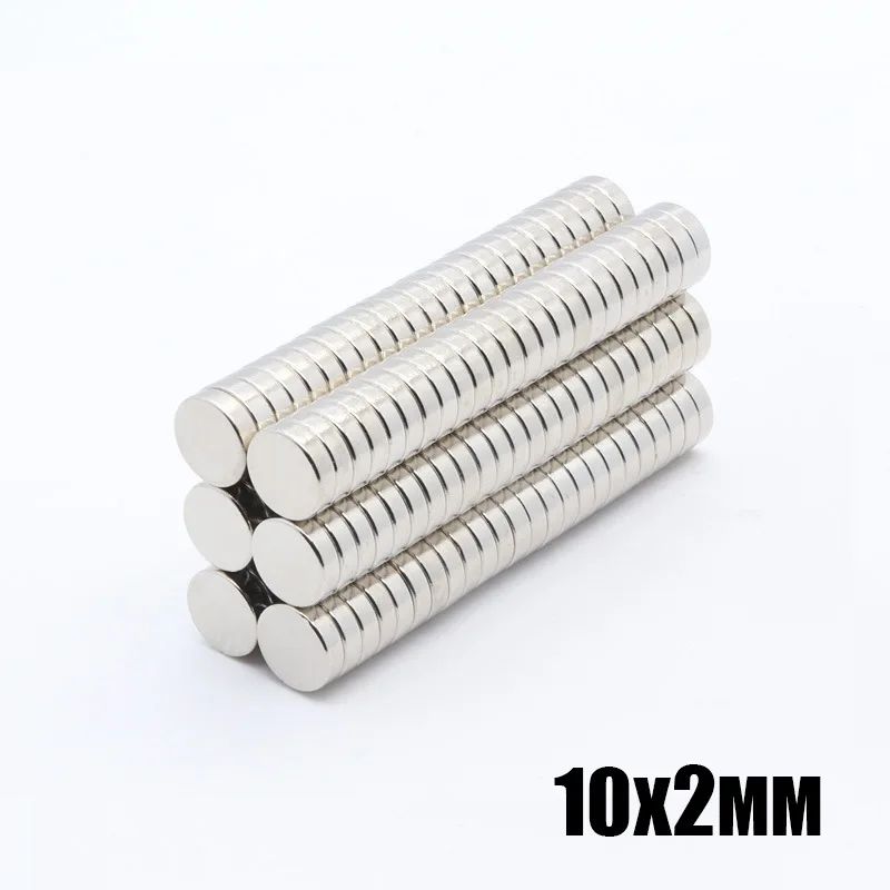 20-200pcs Small Round Magnetic Magnet Disc 10*2 m10x2 mm Magnet N35 Super Strong Neodymium Magnet Rare Earth Magnet For Crafts