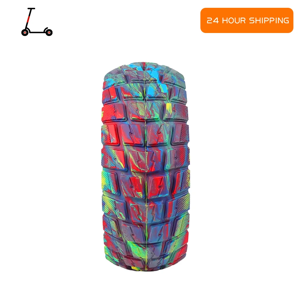 

90/65-6.5 Honeycomb Shock-absorbing Tyre For Dualtron Thunder Kaabo Zero Electric Scooter Wear Resistant Puncture Proof Tyre