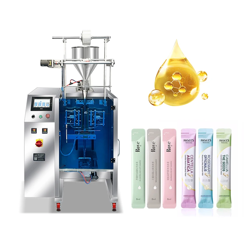 Clip and Pull Packaging Machine Liquid Stick Pack Machine Milk Pouch Jelly Fruit Juice Packaging Machine