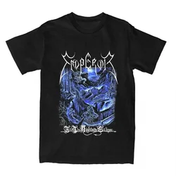 Black Metal Band Emperor Accessories T-Shirt for Men Women Song In The Nightside Eclipse 100% Cotton Tees O Neck All Seasons