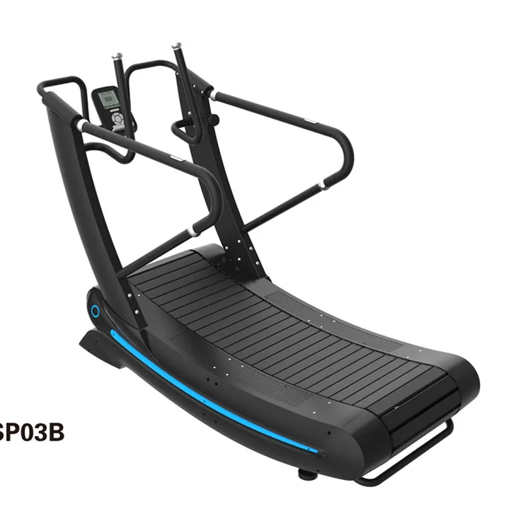 Non-motorized treadmill power treadmill curve running machine Manual Mechanical treadmill with resistance