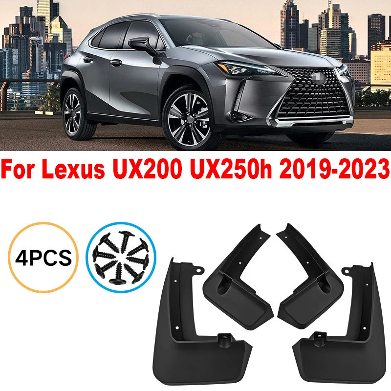 

Для Lexus UX UX200 UX250h 2019-2023 брызговики крыло черный 4 шт.