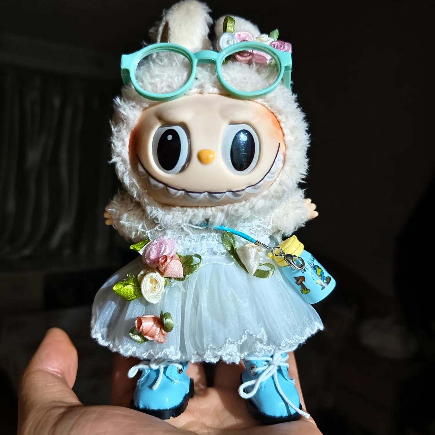 

17cm Mini Doll'S Clothes Outfit Accessories For Korea Kpop Exo Labubu Idol Dolls Wedding dress suit Clothing Gift