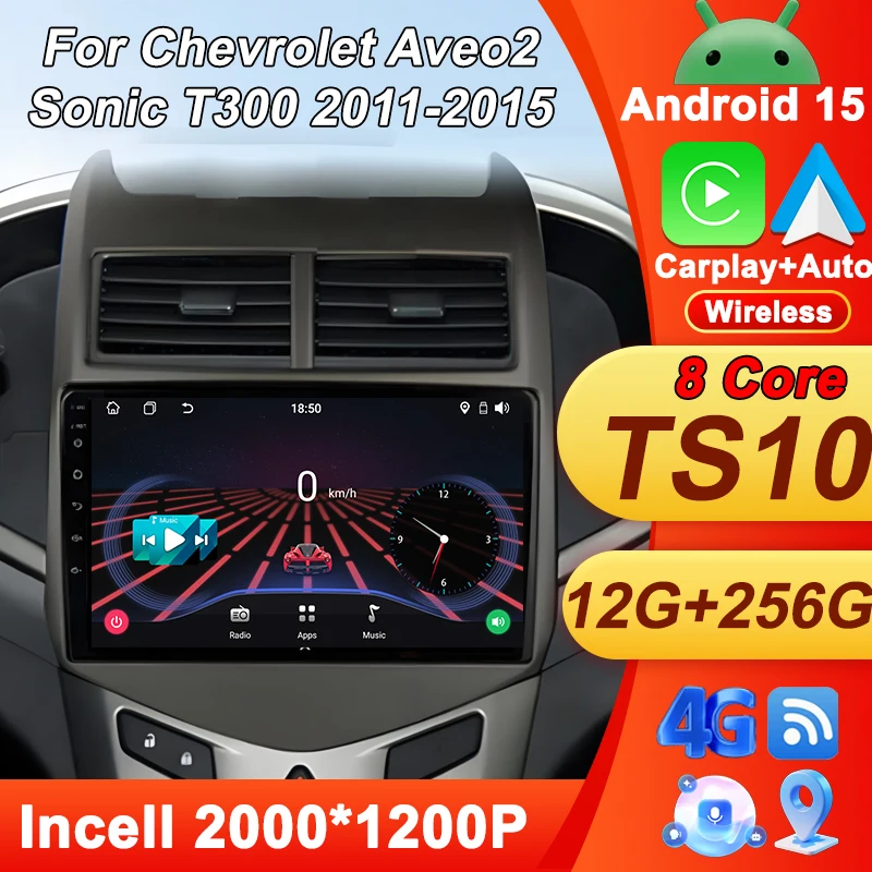 2Din Carplay Auto F… - image