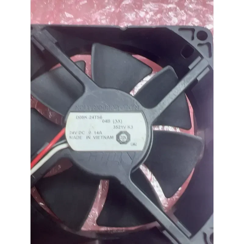for Nissan NIDEC Original Genuine 8025 Fan D08K-24TS6 Variable Speed Cooling Blower Motor Replacement Part