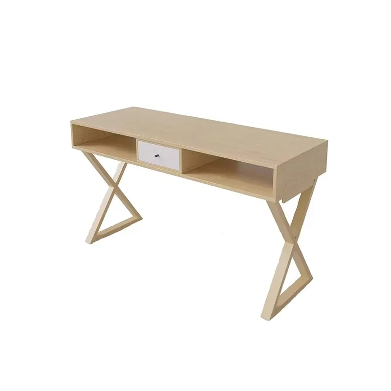 Modern Rustic Manicure Table Eclectic Trendy Minimalist Unique Nail Table With Storage Multifunctional Mesa Manicura