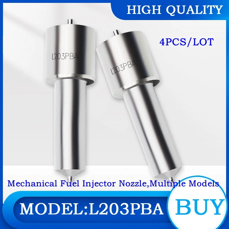 4PCS L203PBA L017PBB L369PBB L126PBB L004PBB L072PBA L068PBA Mechanical Injector Nozzle For HOWO A7 Weichai WD615,ZD2426