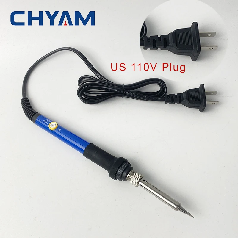 60W Electric Soldering Iron Gun Household Adjustable Temperature Heating Pen Repair Tool Control Circuit Board 110V 220V