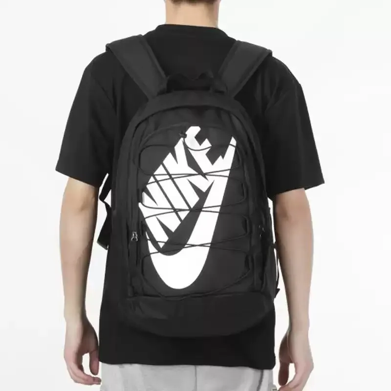 Nike Backpack Original Men's and Women's Bag Student School Bag Computer Bag Sports Leisure Backpack Dv1296-010-1