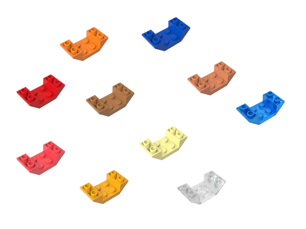 Construct Module Components 4×2 Inclined Inverted Masonry 683 Compatible with LEGO 4871 18975