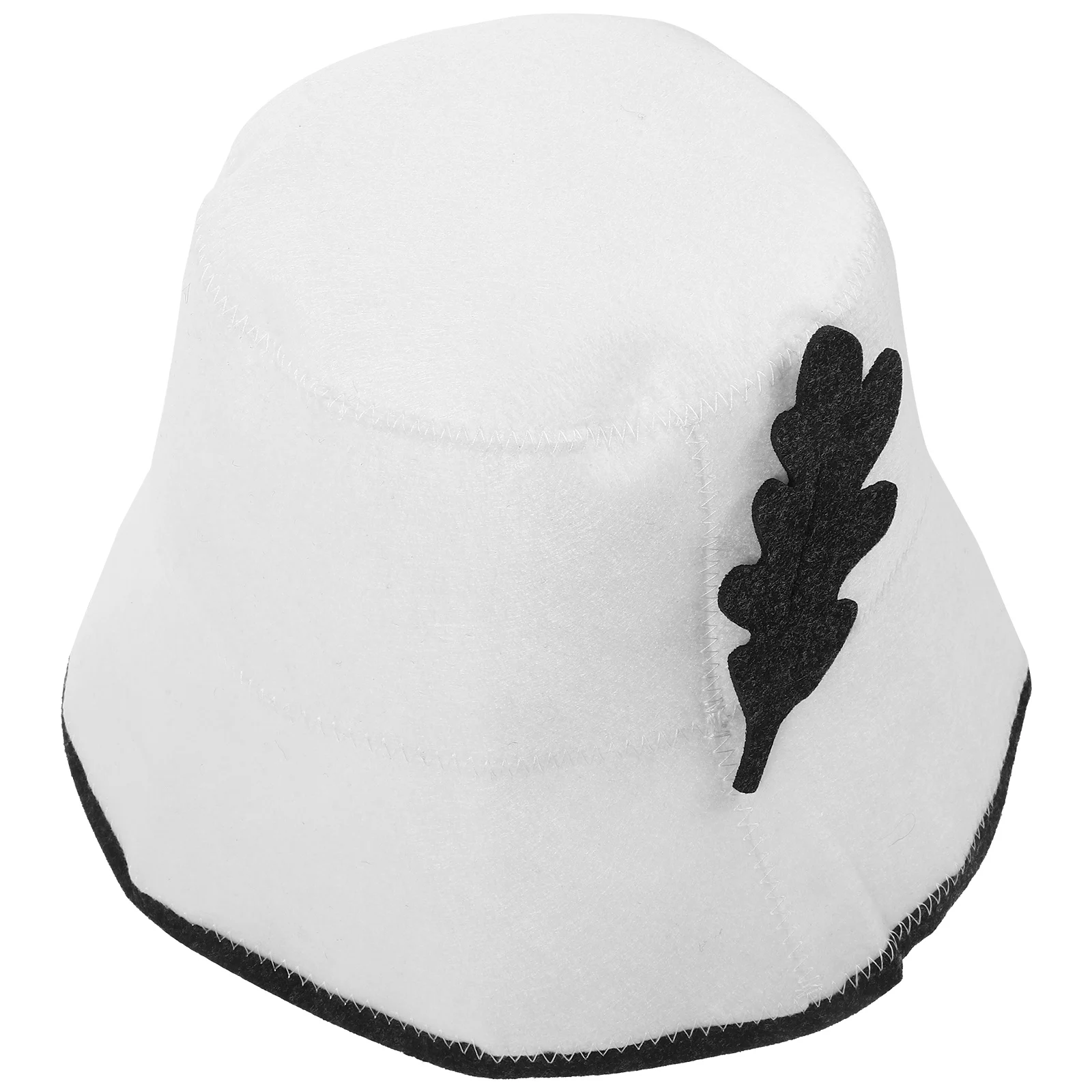 

Felt Sauna Hat Shower Cap Bathing Steam Room Hair Protector Gray Lightweight Portable Sauna Supplies Accessories Bath Hat