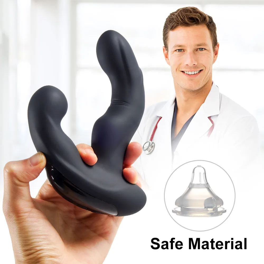 3 In 1 Male Prostate Massager Wiggle Heating Anal Plug Sex Toys for Men Masturbation G Spot Stimulation Wireless Dildo Vibrator