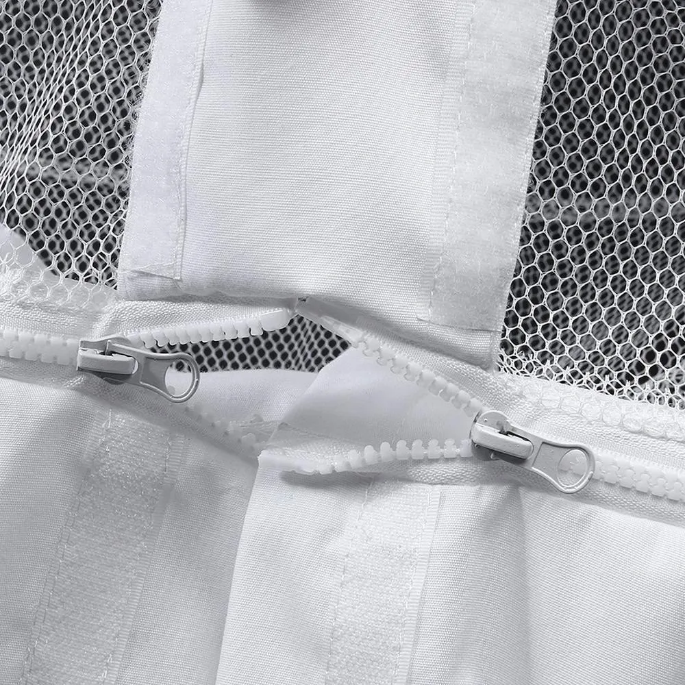 Professional Beekeepers Bee Suit Anti-Bee Veil Hood Hat Beekeeping Suit Jumpsuit Elastic Cuff Breathable Bee Repellent Clothing view 4