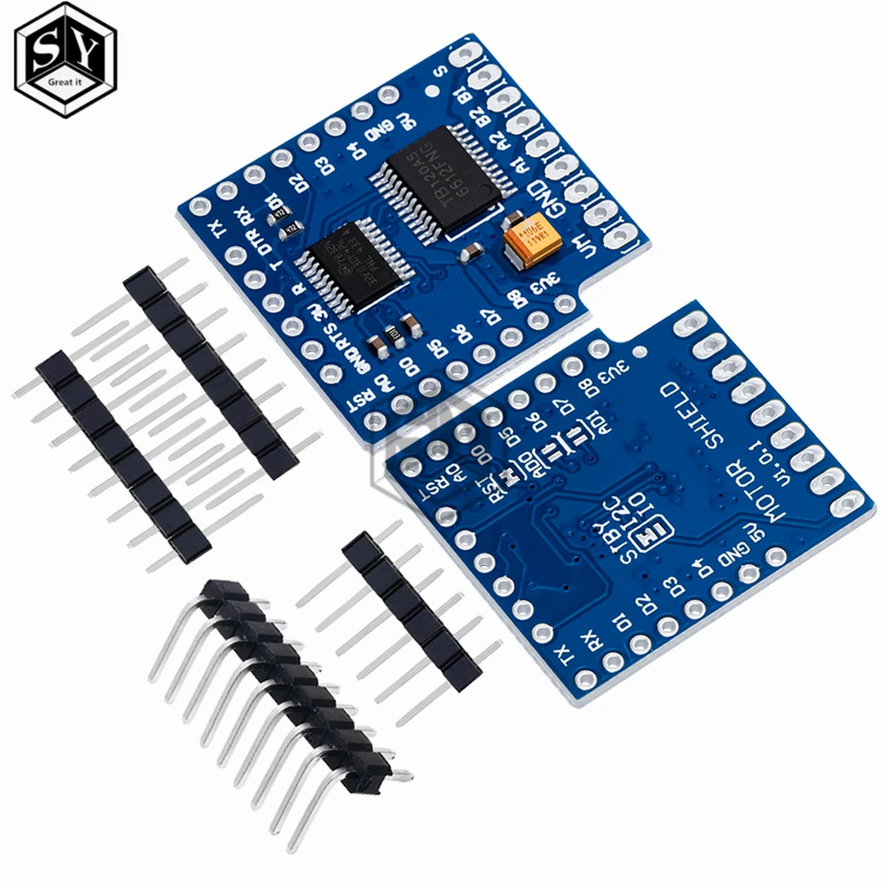 1Set Motor Shield For WeMos D1 Mini TB6612FNG Wemos I2C Dual Motor Driver Shield Driving Module With Serial Pot