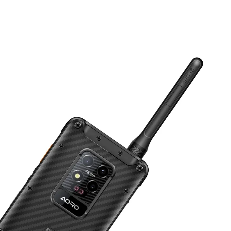 2025 aoro m7 ex visão noturna infravermelha telefone robusto android 14 à prova dwaterproof água rádio dmr walkie talkie à prova de explosão telefone robusto