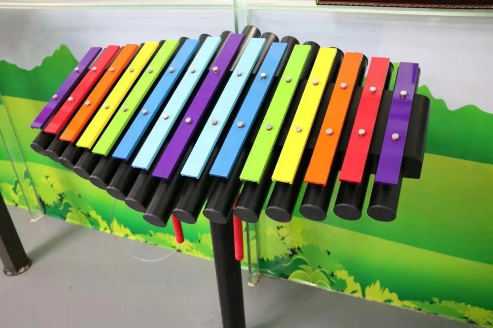 Hooqu 高品質屋外アルミ楽器遊具屋外遊び場音楽機器レインボー木琴